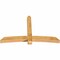 Ekena Millwork Bellingham Rough Sawn Timber Gable Bracket, Western Red Cedar, 84"W x 53"H x 6"D x 6"F, 15/12 Pitch GBW084X53X0606BEL00RWR - alternate 2